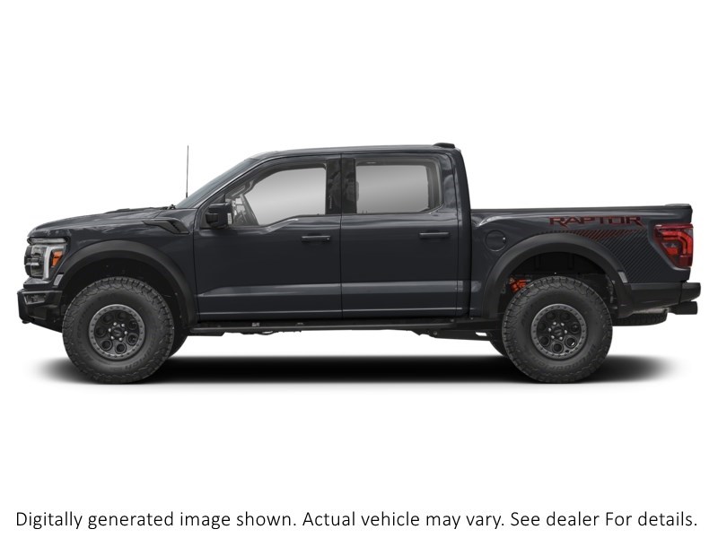 2025 Ford F-150 Raptor 4WD SuperCrew 5.5' Box Agate Black  Shot 3
