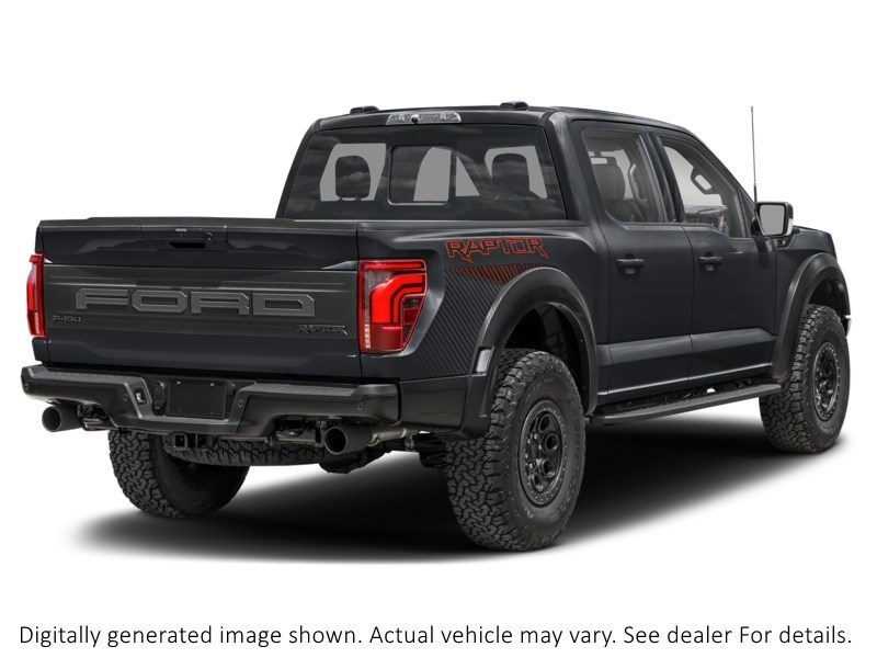 2025 Ford F-150 Raptor 4WD SuperCrew 5.5' Box Agate Black  Shot 6