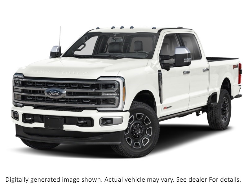 2026 Ford F-250 Platinum 4WD Crew Cab 6.75' Box Star White Metallic Tri-Coat  Shot 4