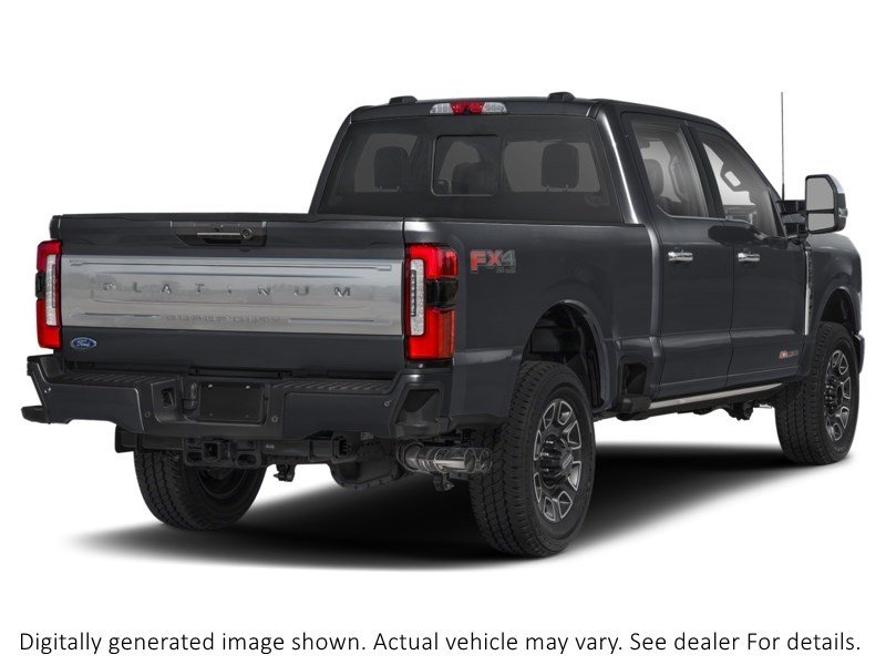 2024 Ford F-250 Platinum 4WD Crew Cab 6.75' Box Agate Black Metallic  Shot 6