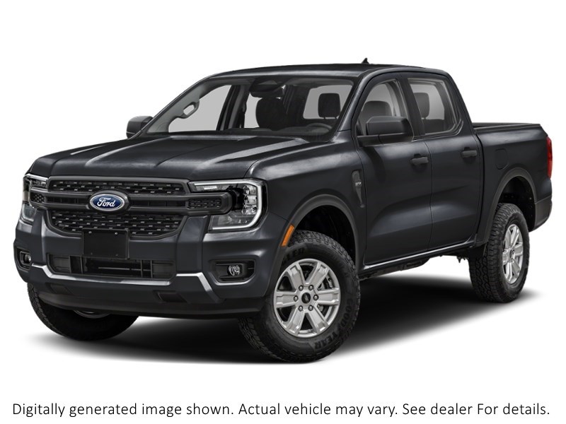 2025 Ford Ranger Stx | 4X4 | 2.3L | Runn Brds | Tow | Carpet Flrs Shadow Black  Shot 1