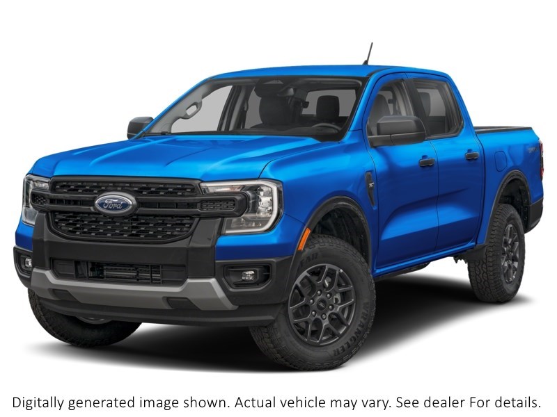 2026 Ford Ranger XLT 4WD SuperCrew 5' Box Velocity Blue Metallic  Shot 1