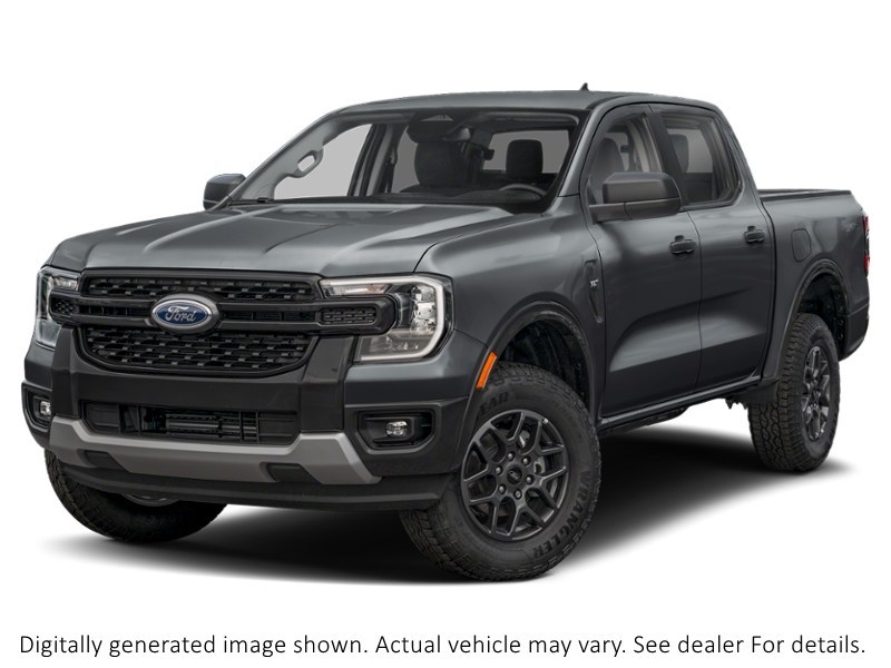 2026 Ford Ranger XLT 4WD Supercrew 5' Box Carbonized Grey Metallic  Shot 1
