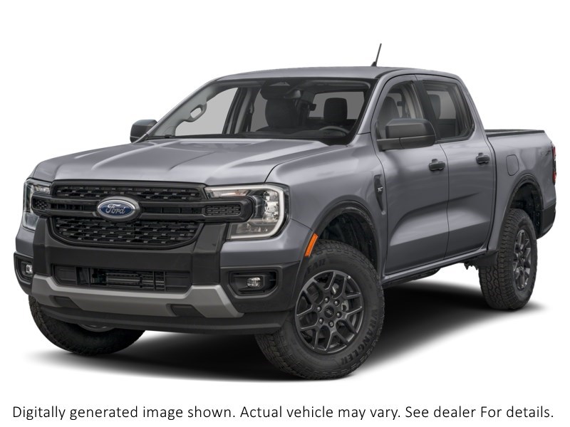 2025 FORD RANGER XLT 4WD SUPERCREW 5' BOX Marsh Grey  Shot 1