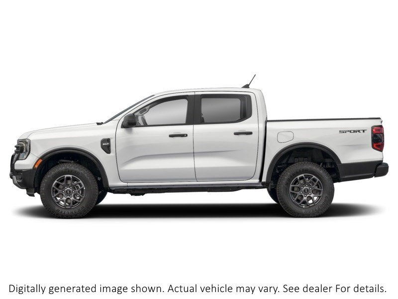 2026 Ford Ranger XLT 4WD Supercrew 5' Box Oxford White  Shot 3