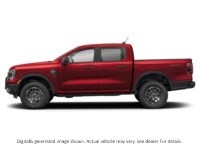 2026 Ford Ranger XLT 4WD Supercrew 5' Box Ruby Red Metallic Tinted Clearcoat  Shot 5