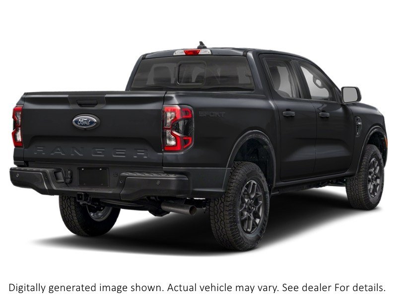 2026 Ford Ranger XLT 4WD Supercrew 5' Box Shadow Black  Shot 6