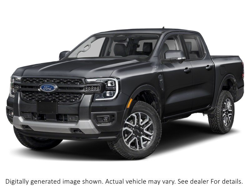2026 Ford Ranger Lariat 4WD Supercrew 5' Box Shadow Black  Shot 4