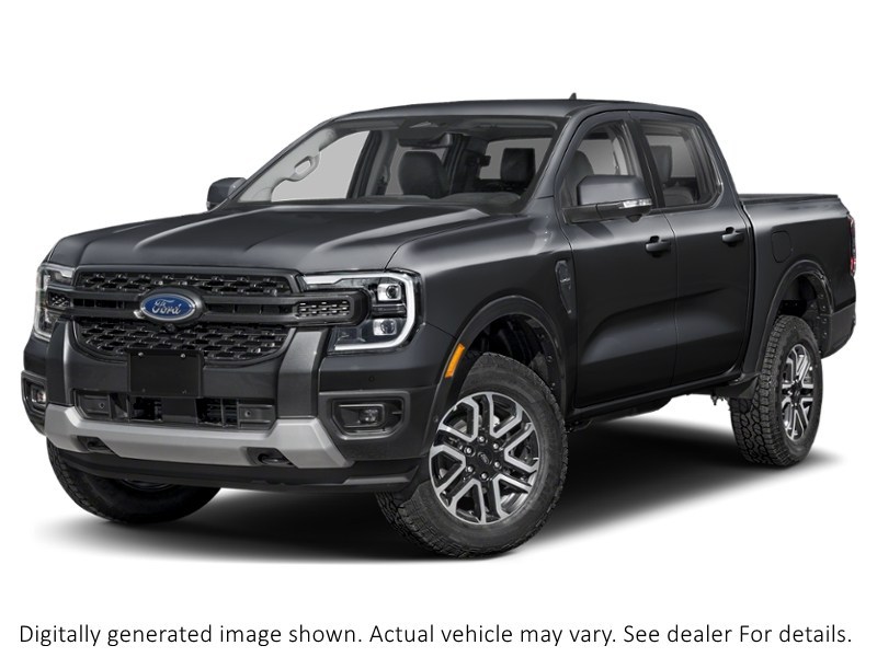 2026 Ford Ranger Lariat 4WD Supercrew 5' Box Shadow Black  Shot 1