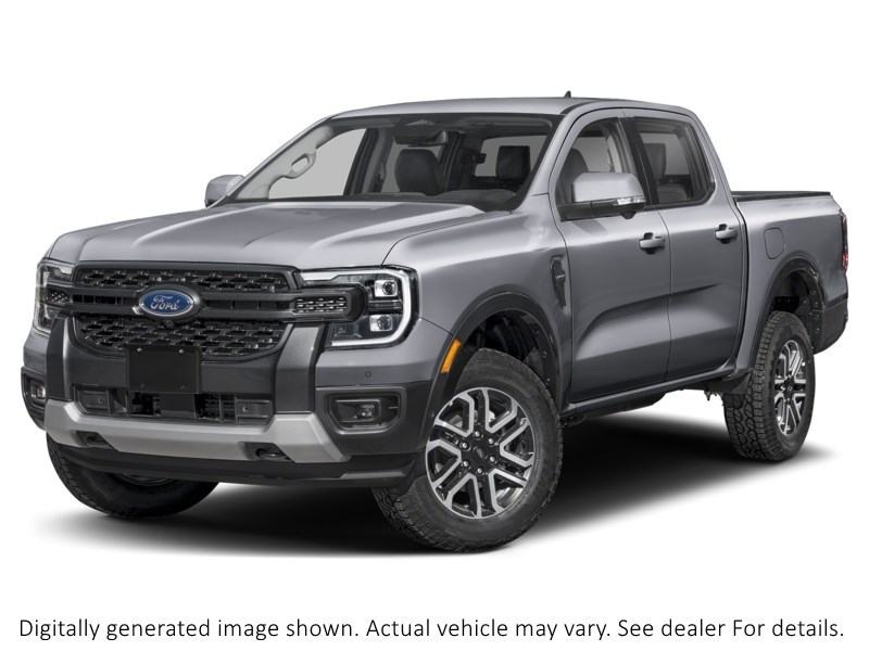 2026 Ford Ranger LARIAT | 4X4 | 2.7L | BLK PK | TOW | CONV PKG Marsh Grey  Shot 1