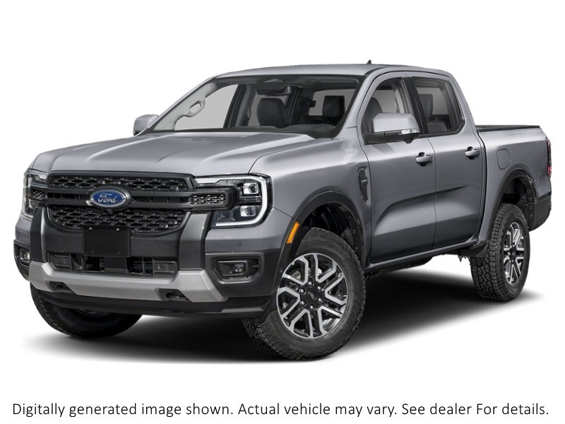 2026 Ford Ranger Lariat | 4X4 | 2.7L | 500A | Blk Pk | Rn Brds |Tow Marsh Grey  Shot 1