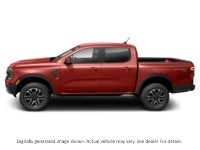 2024 Ford Ranger XLT 4WD SuperCrew 5' Box Hot Pepper Red Metallic Tinted Clearcoat  Shot 4
