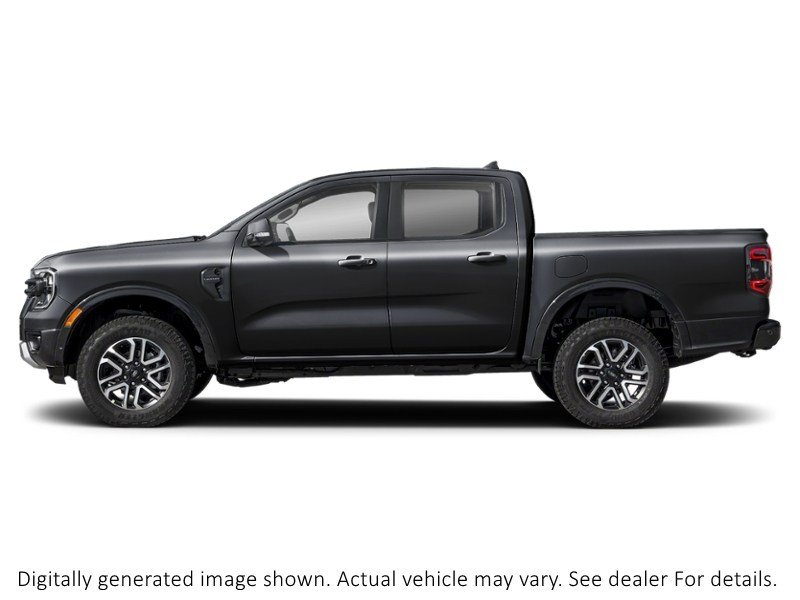 2026 Ford Ranger Lariat 4WD Supercrew 5' Box Shadow Black  Shot 3