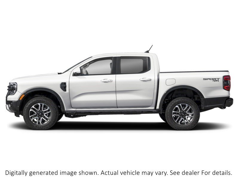 2026 Ford Ranger Lariat 4WD Supercrew 5' Box Oxford White  Shot 3