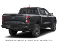 2025 FORD RANGER LARIAT 4WD SUPERCREW 5' BOX Shadow Black  Shot 2
