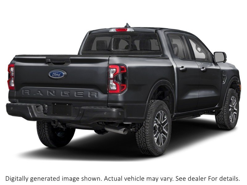 2026 Ford Ranger Lariat 4WD Supercrew 5' Box Shadow Black  Shot 2