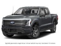 2025 FORD F-150 LIGHTNING FLASH 4WD SUPERCREW 5.5' BOX Carbonized Grey Metallic  Shot 1