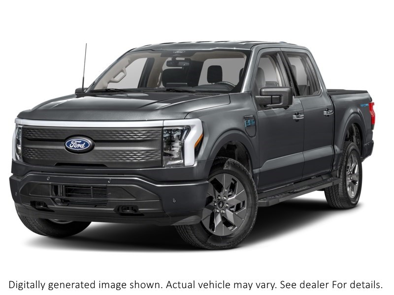 2025 FORD F-150 LIGHTNING FLASH 4WD SUPERCREW 5.5' BOX Carbonized Grey Metallic  Shot 1