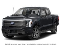 2024 Ford F-150 Lightning Flash | 4X4 | Ext Batt | 360 | Adptv Cruise | 20S Agate Black Metallic  Shot 4