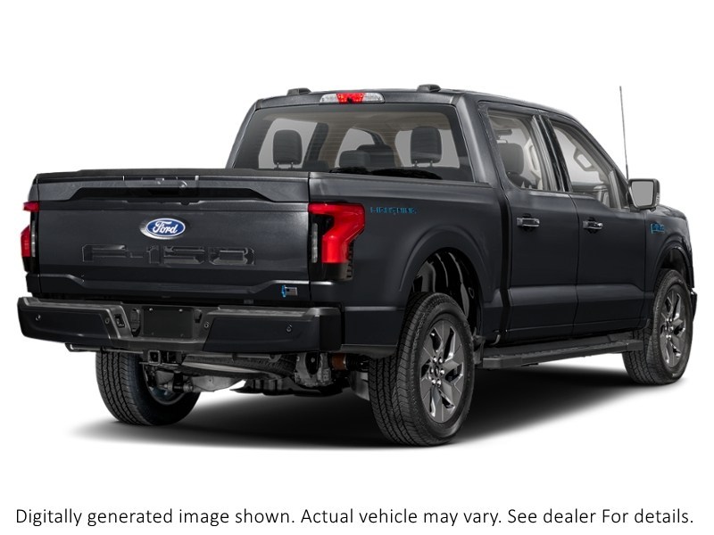 2024 Ford F-150 Lightning Flash | 4X4 | Ext Batt | 360 | Adptv Cruise | 20S Agate Black Metallic  Shot 2