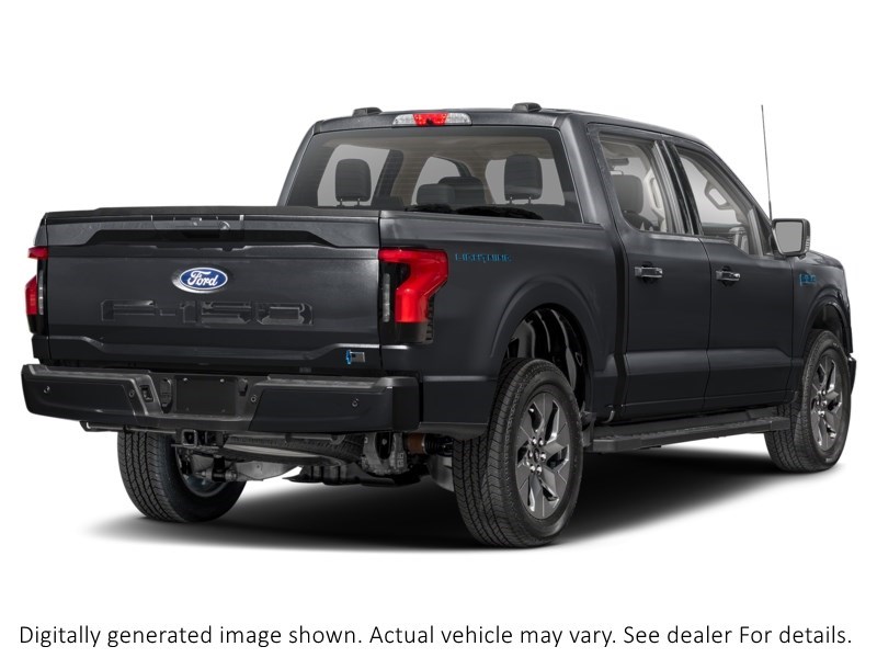 2025 Ford F-150 Lightning Flash | 4X4 | EXT BAT | 312A | MAX TOW | MB PWR CO Agate Black Metallic  Shot 6