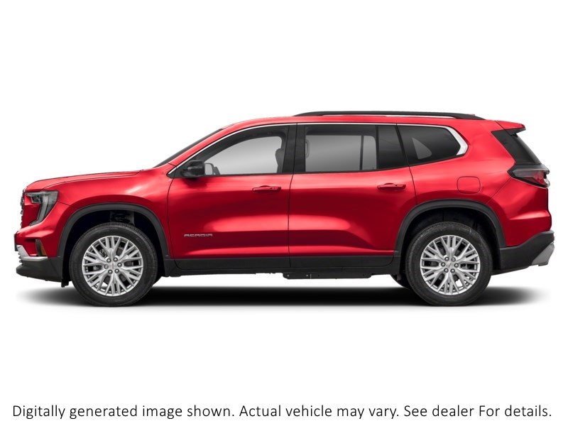2026 Gmc Acadia AWD 4Dr Elevation Volcanic Red Tintcoat  Shot 3