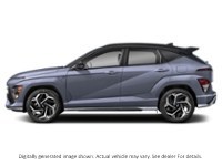 2024 Hyundai Kona 1.6T N Line Ultimate AWD W/Two-Tone Roof Meta Blue w/Abyss Black Roof  Shot 5