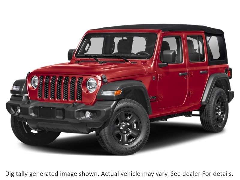 2024 Jeep Wrangler Sahara 4 Door 4X4 Firecracker Red  Shot 33