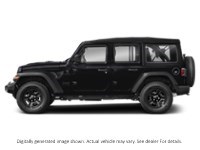 2024 Jeep Wrangler Sahara 4 Door 4X4 Black  Shot 3