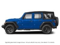 2024 Jeep Wrangler Sahara 4 Door 4X4 Hydro Blue Pearl  Shot 11
