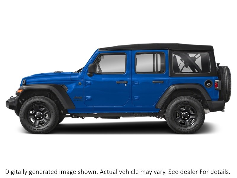 2024 Jeep Wrangler Sahara 4 Door 4X4 Hydro Blue Pearl  Shot 9