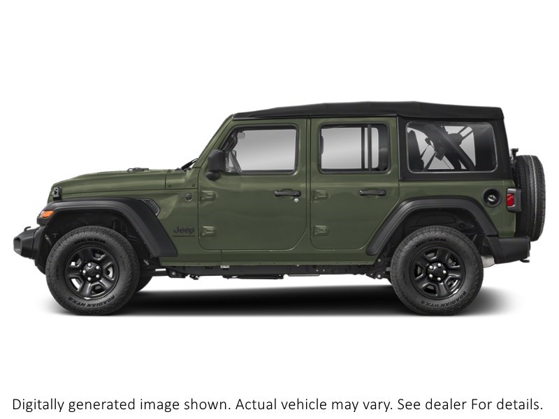 2024 Jeep Wrangler Sahara 4 Door 4X4 Sarge Green  Shot 18
