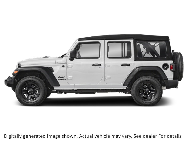 2024 Jeep Wrangler Sahara 4 Door 4X4 Bright White  Shot 49