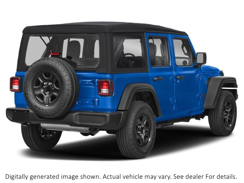 2024 Jeep Wrangler Sahara 4 Door 4X4 Hydro Blue Pearl  Shot 8