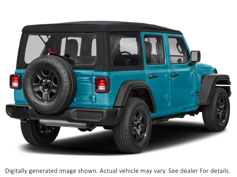 2024 Jeep Wrangler Sahara 4 Door 4X4 Bikini Pearl  Shot 32