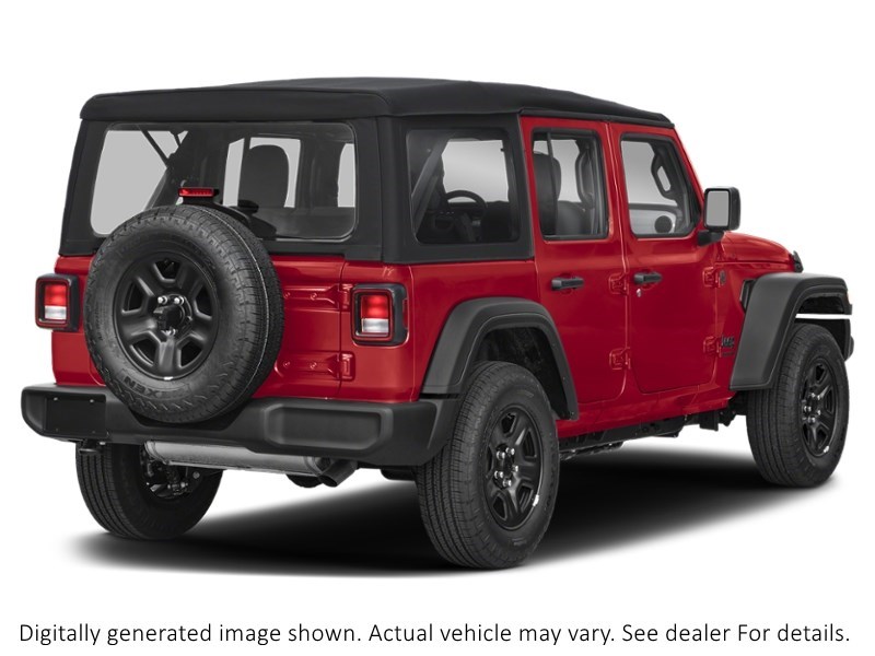 2024 Jeep Wrangler Sahara 4 Door 4X4 Firecracker Red  Shot 34