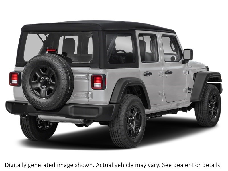 2024 Jeep Wrangler Sahara 4 Door 4X4 Silver Zynith  Shot 44