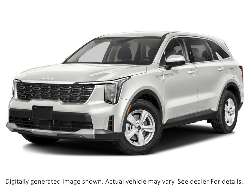 2025 Kia Sorento LX AWD Glacial White Pearl  Shot 1