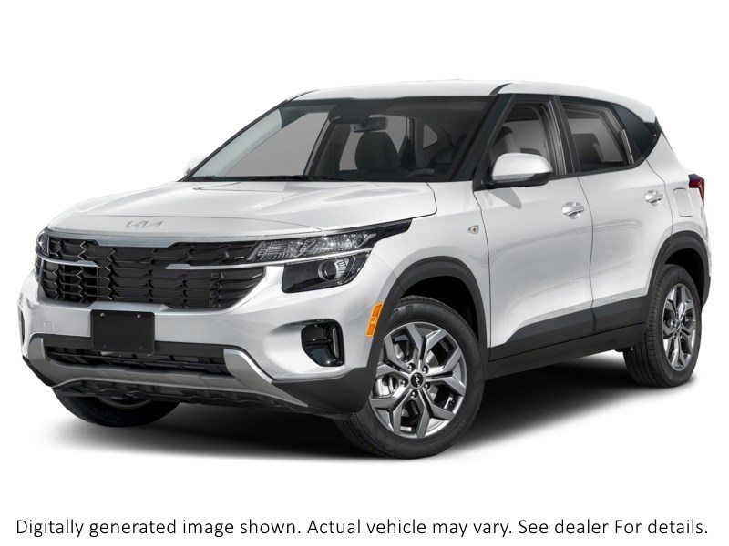 2026 Kia Seltos LX AWD Snow White Pearl  Shot 1