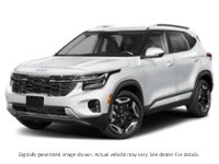 2024 Kia Seltos Sx AWD W/Black Interior Snow White Pearl  Shot 4