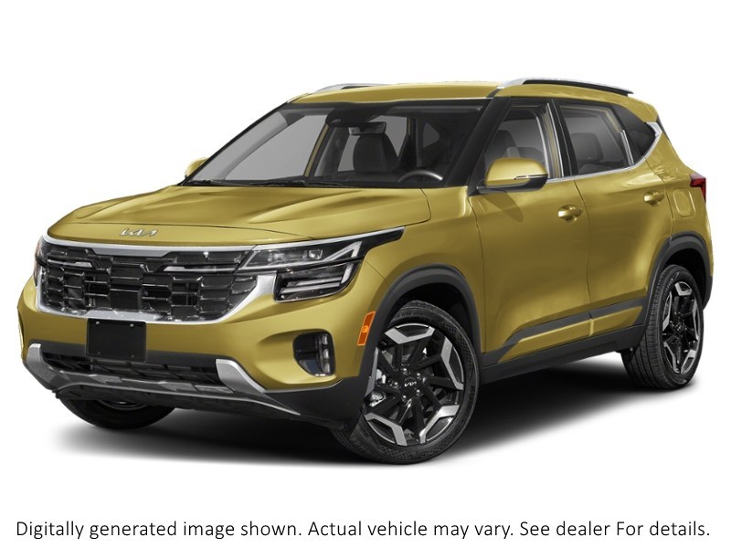2024 Kia Seltos Sx AWD W/Black Interior Valais Green  Shot 7