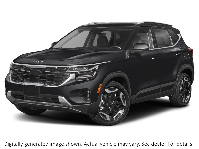 2026 Kia Seltos SX AWD w/Black Interior Fusion Black  Shot 1