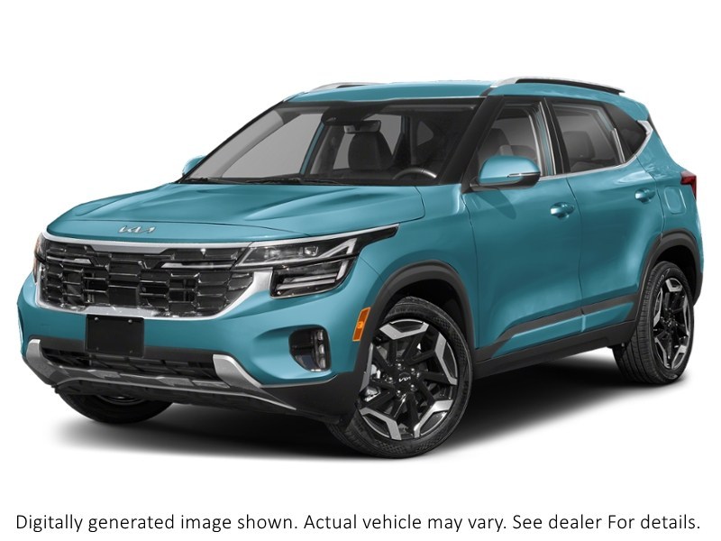 2024 Kia Seltos Sx AWD W/Black Interior Pluton Blue  Shot 33
