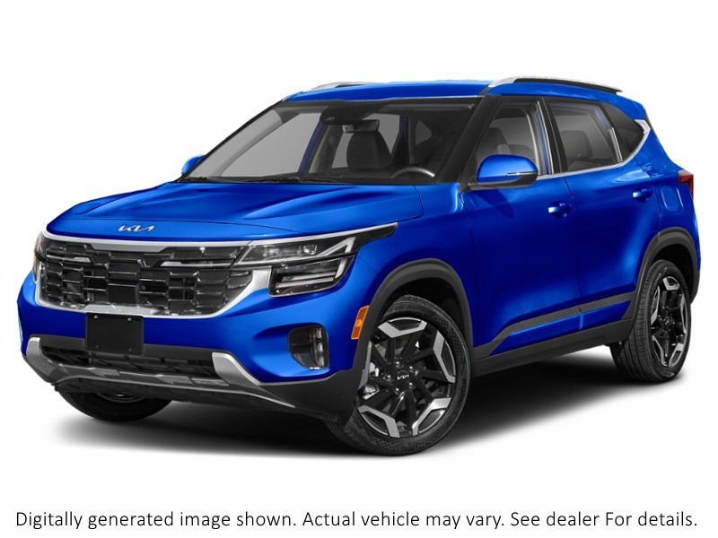 2024 Kia Seltos Sx AWD W/Black Interior Neptune Blue  Shot 42