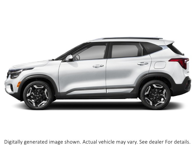 2024 Kia Seltos Sx AWD W/Black Interior Snow White Pearl  Shot 5