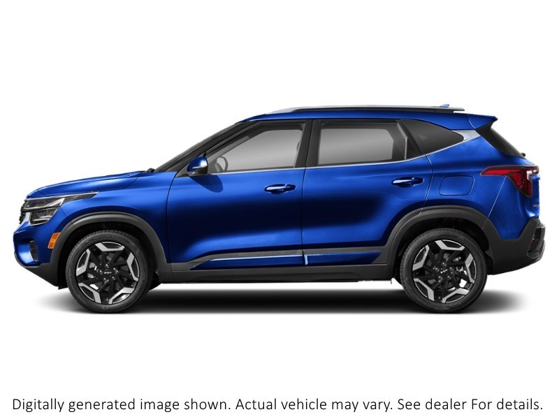 2024 Kia Seltos Sx AWD W/Black Interior Dark Ocean Blue  Shot 17