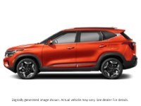 2024 Kia Seltos Sx AWD W/Black Interior Lunar Orange  Shot 29