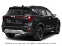 2024 Kia Seltos Sx AWD W/Black Interior Fusion Black  Shot 24