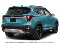 2024 Kia Seltos Sx AWD W/Black Interior Pluton Blue  Shot 34