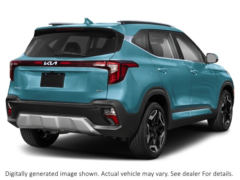 2024 Kia Seltos Sx AWD W/Black Interior Pluton Blue  Shot 34